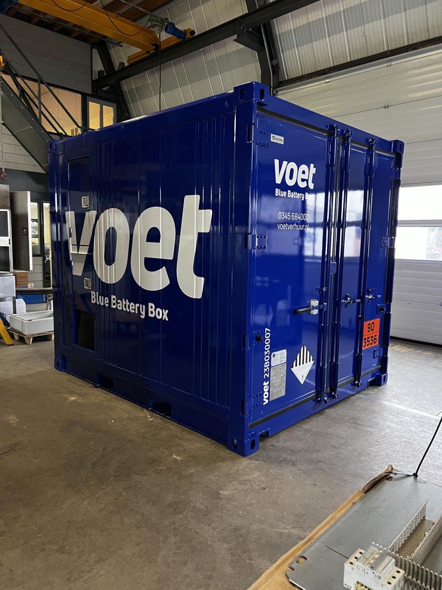 Voet Verhuur Battery Box Daisy reclame 1
